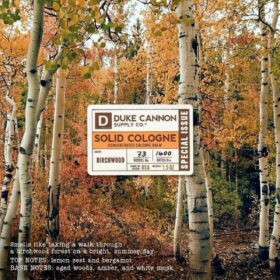 Duke Cannon Solid Cologne Special Issue - Birchwood