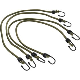 Camcon Heavy Duty Bungee Cords, 4-Pack