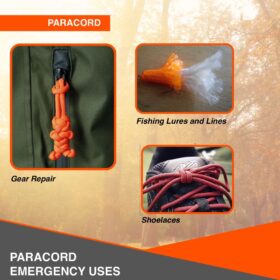 Ferro Flint Fire Starter with Paracord Lanyard