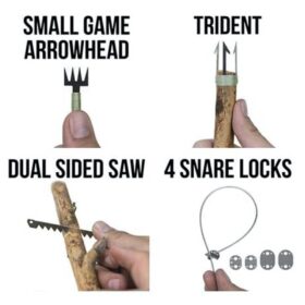 Survival Tool Card, Wallet Size