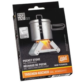Esbit Medium Pocket Stove with Fuel 2pcs x 27g