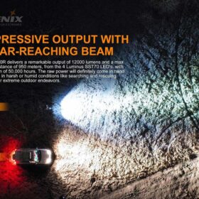Fenix LR50R Flashlight, 12000 Lumens