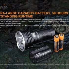 Fenix LR50R Flashlight, 12000 Lumens