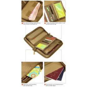 Protector Plus Tactical Travel Wallet - Handbag