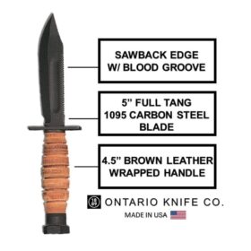 Ontario Knife 499 Air Force Survival Knife