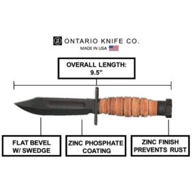 Ontario Knife 499 Air Force Survival Knife