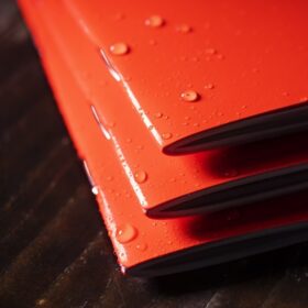 All-Weather Mini Notebook Orange, 3-Pack