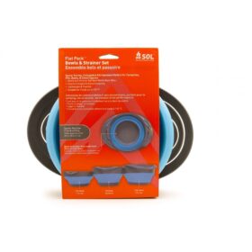 Flat Pack Bowls & Strainer Set