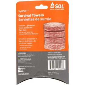 SOL Survival Towels, 4-Pack