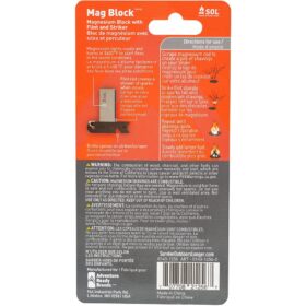 SOL Mag Block Fire Starter