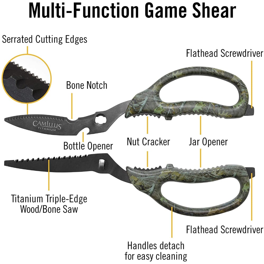 Camillus Titanium Game Shear