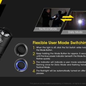 Nitecore MH12 V2 Tactical Flashlight