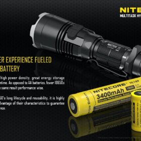 Nitecore MH27UV Tactical Flashlight, w/UV Light