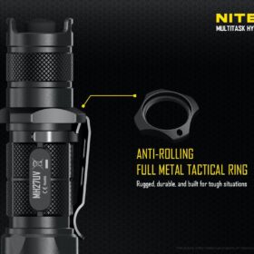 Nitecore MH27UV Tactical Flashlight, w/UV Light