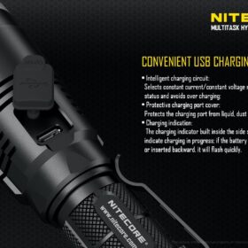 Nitecore MH27UV Tactical Flashlight, w/UV Light