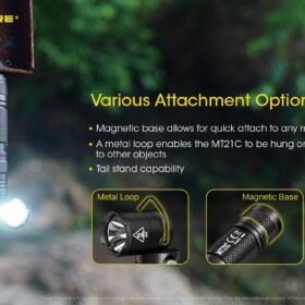 Nitecore MT21C 90-Degree Adjustable Flashlight