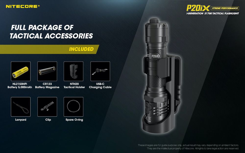 Nitecore P20iX Tactical Flashlight