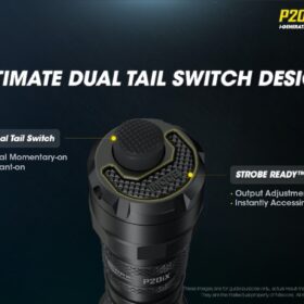 Nitecore P20iX Tactical Flashlight, i-Generation