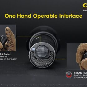 Nitecore CI7 Dual Output Tactical IR Flashlight