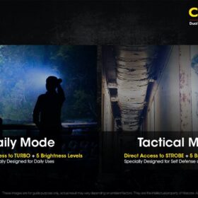 Nitecore CI7 Dual Output Tactical IR Flashlight