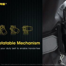 Nitecore NTH25 Tactical Flashlight Holster