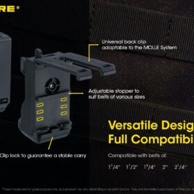 Nitecore NTH25 Tactical Flashlight Holster