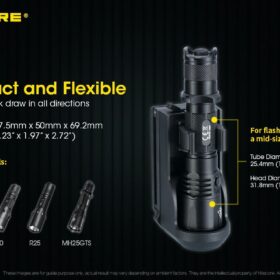Nitecore NTH25 Tactical Flashlight Holster