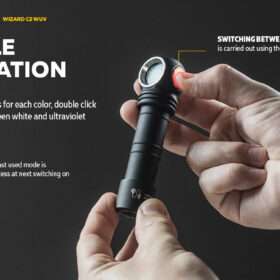 Armytek Wizard C2 WUV White/UV Headlamp