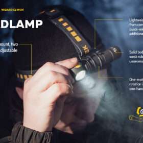 Armytek Wizard C2 WUV White/UV Headlamp
