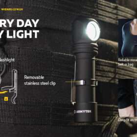 Armytek Wizard C2 WUV White/UV Headlamp