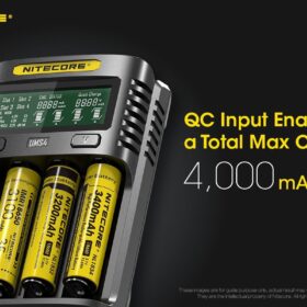 Nitecore UMS4 Intelligent Four-Slot Charger