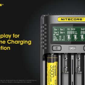 Nitecore UMS4 Intelligent Four-Slot Charger