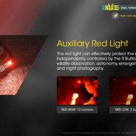 Nitecore NU35 Dual Power Headlamp