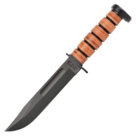 KA-BAR 1317 Dog's Head Utility Knife, Plain Edge