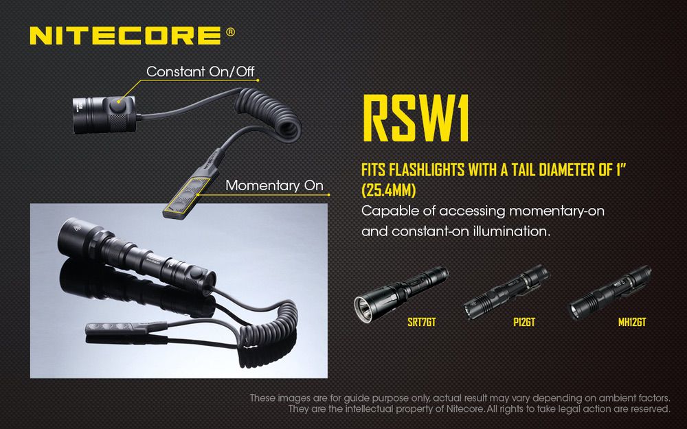 Nitecore RSW1 Tactical Remote Switch