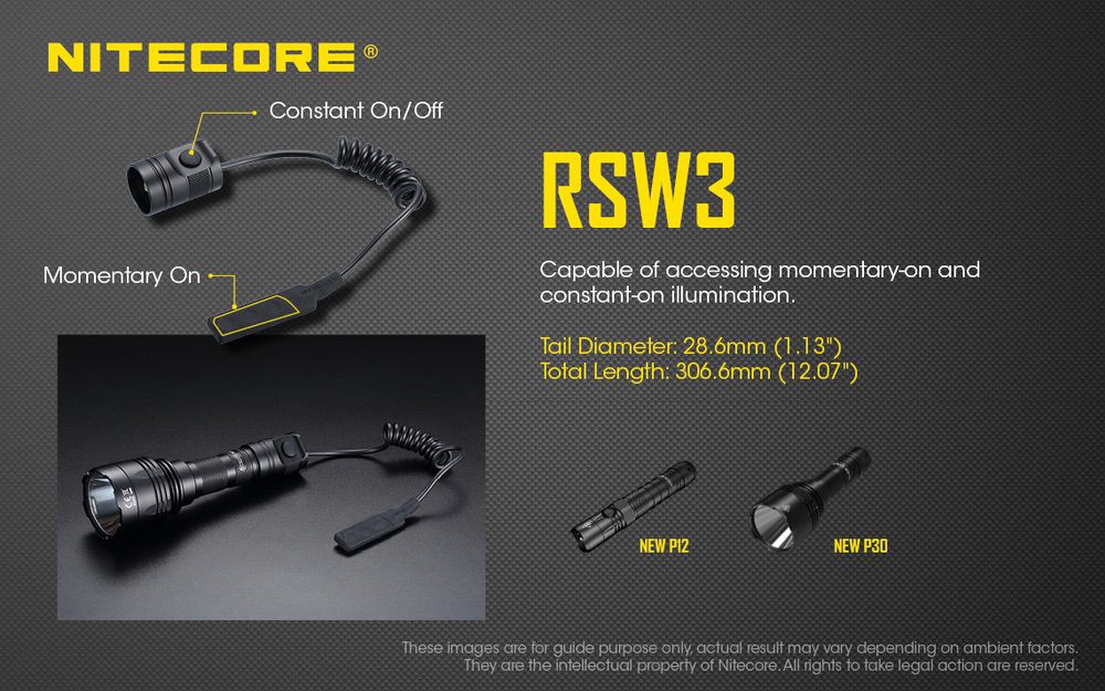 Nitecore RSW3 Tactical Remote Switch