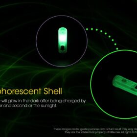 Nitecore TIKI GITD Keychain Light