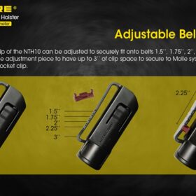 Nitecore NTH10 Tactical Flashlight Holster