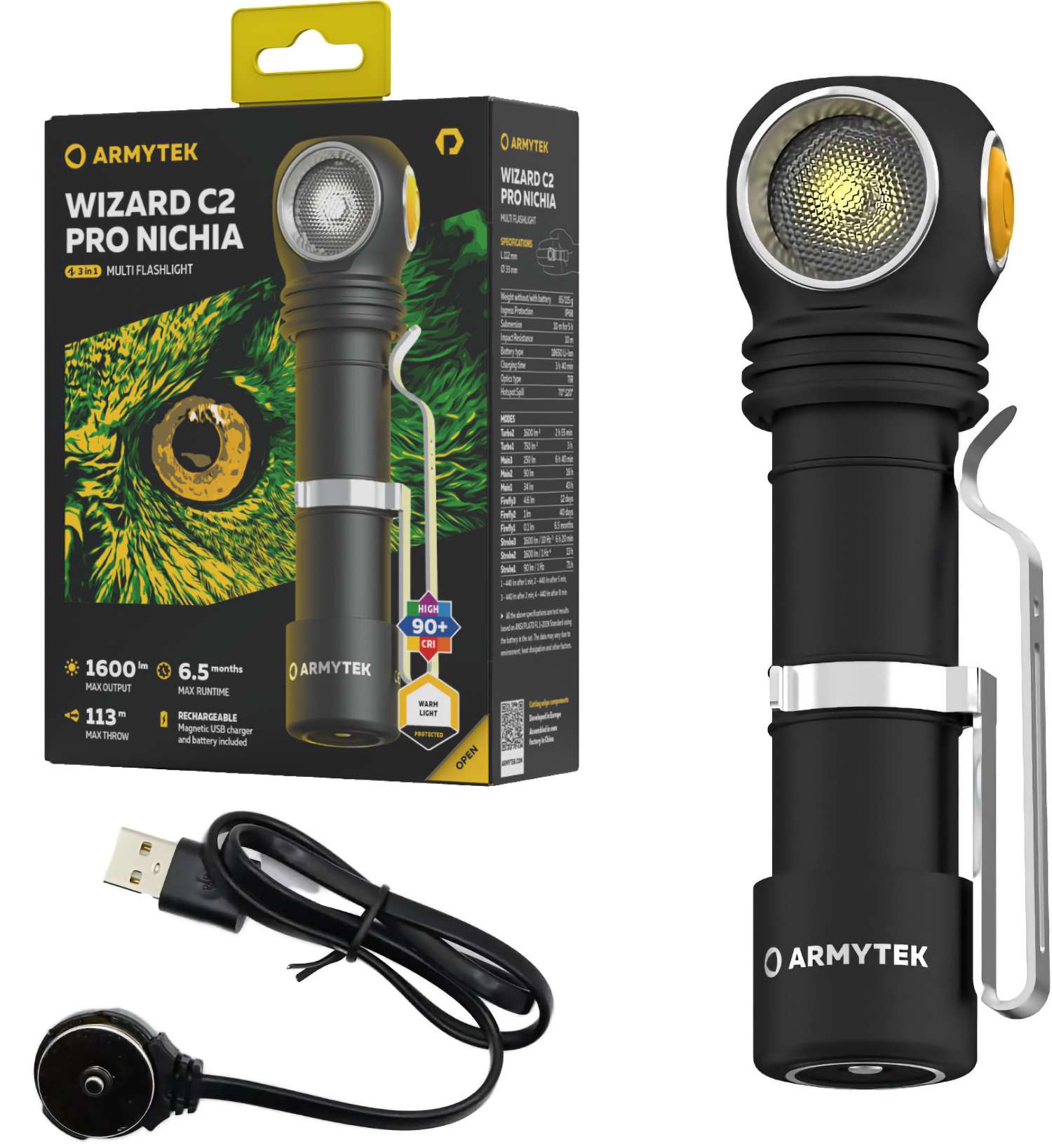 Armytek Wizard C2 PRO NICHIA