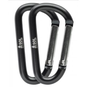 SOL Utility Carabiner, 2 Pack