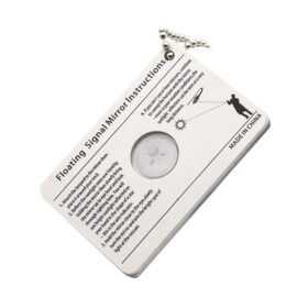 Survival Floating Signal Mirror, 2 x 3"