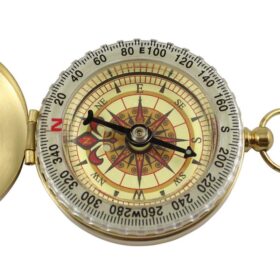 Pocket Brass Watch Style Compass