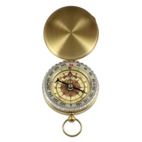 Pocket Brass Watch Style Compass
