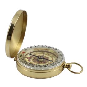 Pocket Brass Watch Style Compass