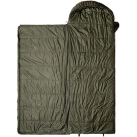 Basecamp OPS Nautilus SQ Sleeping Bag, Olive, Right Zip