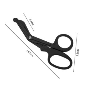 Trauma Shears, Black, 7.25