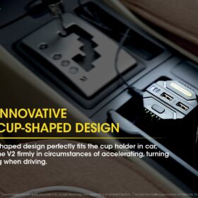 Nitecore V2 In-Car Speedy Charger
