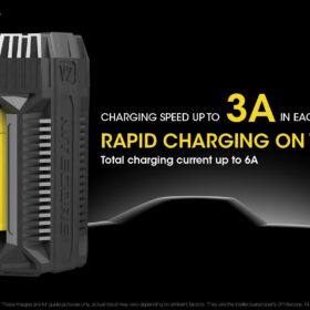 Nitecore V2 In-Car Speedy Charger