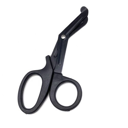 Tactical Medical Scissors, Black, Medium 15.9 cm