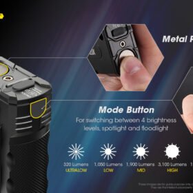 Nitecore TM20K 20,000 Lumen Flashlight